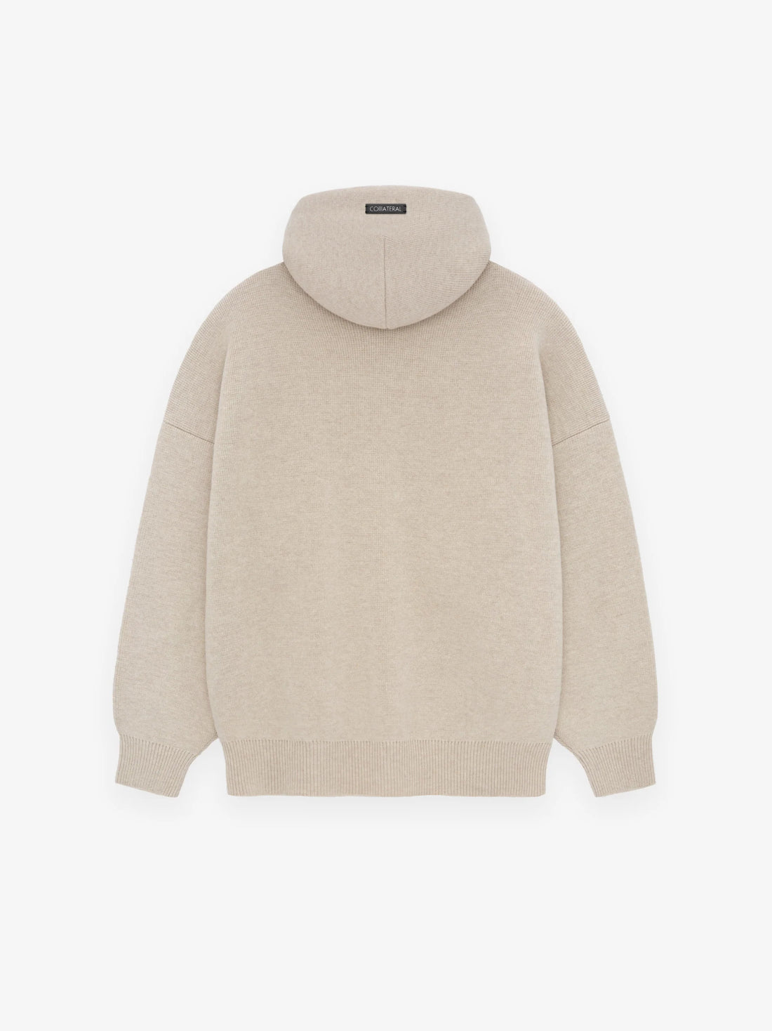 Bold Collateral Hoodie – Sand Beige